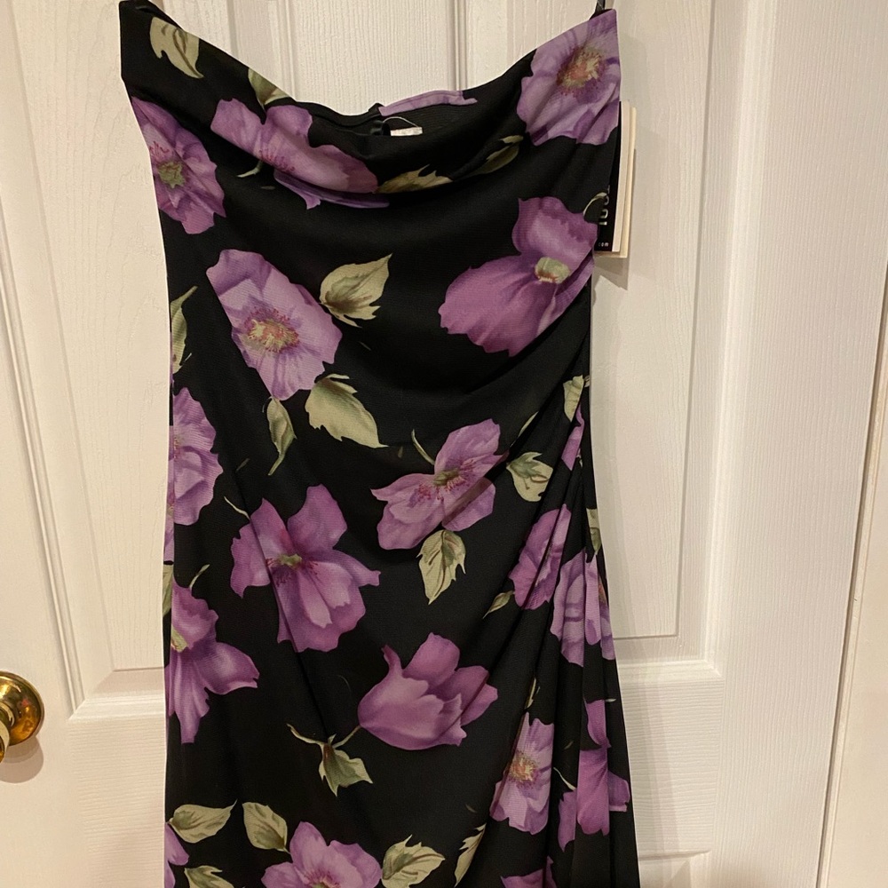 New Byer Too strapless dress